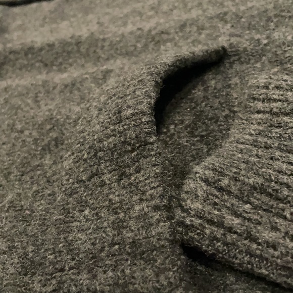 NWT Ann Taylor Wool Blend Open Front Long Cardigan Duster, S - Picture 4 of 6